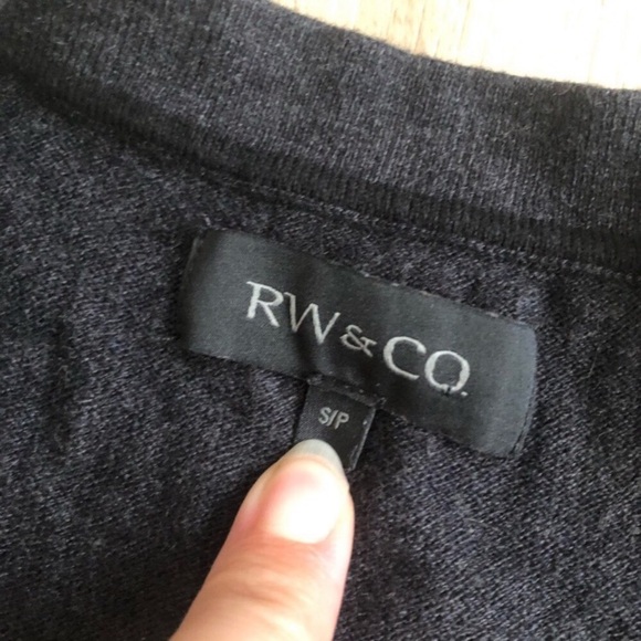 RW&CO. Grey Sweater Vest - Picture 2 of 6
